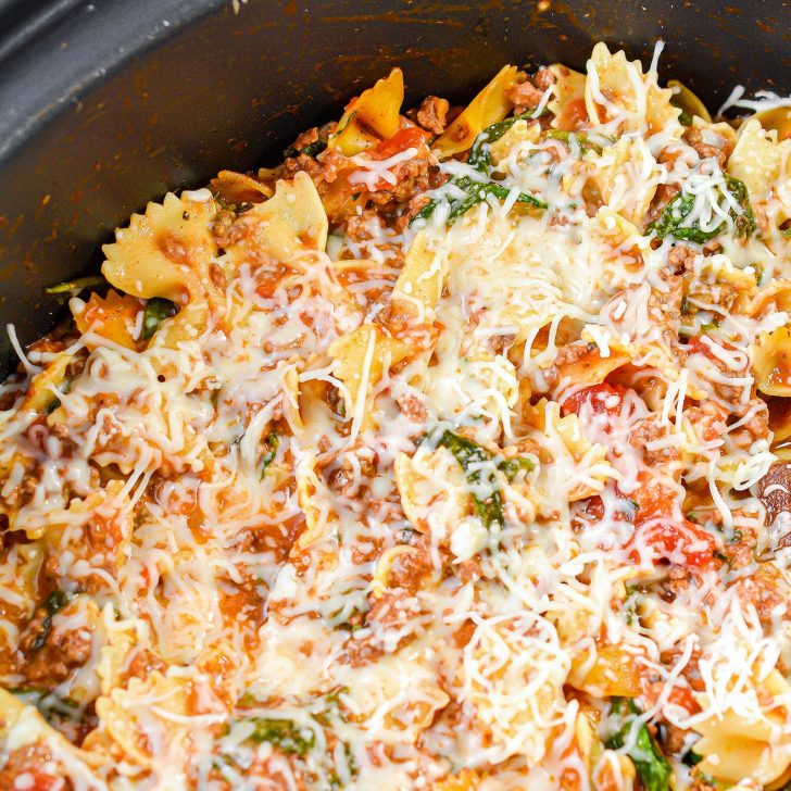 Crockpot Bowtie Casserole Sweet Pea's Kitchen