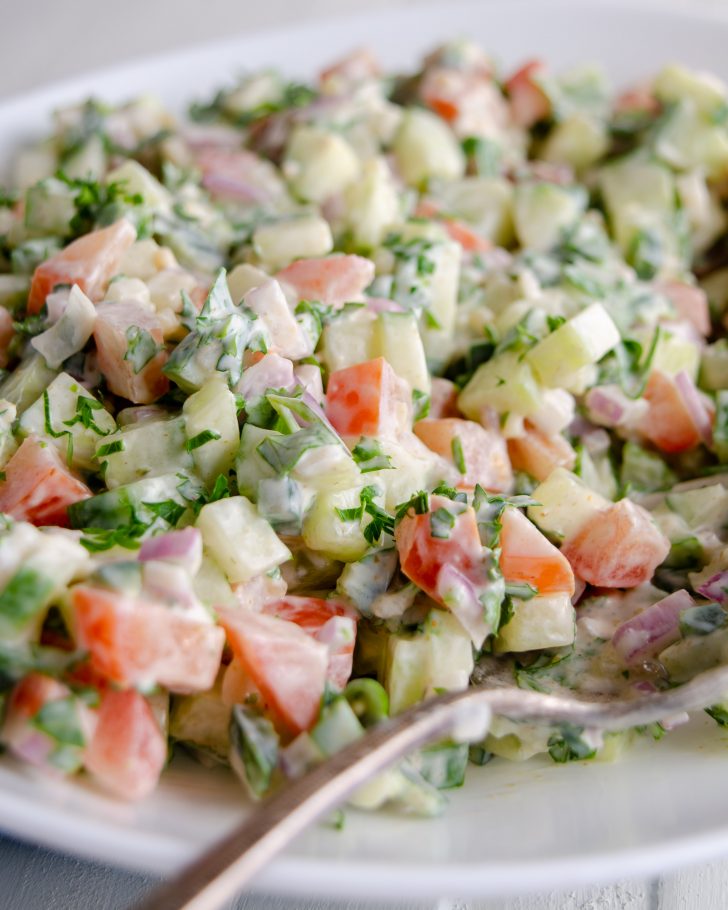 Crunchy Salsa with Fresh Cucumbers - Sweet Pea's Kitchen