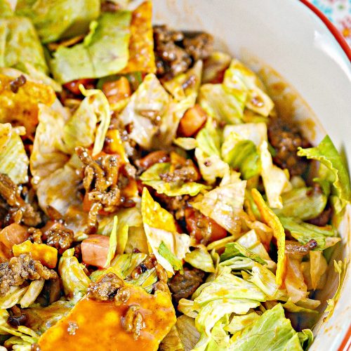 Dorito Taco Salad - Sweet Pea's Kitchen