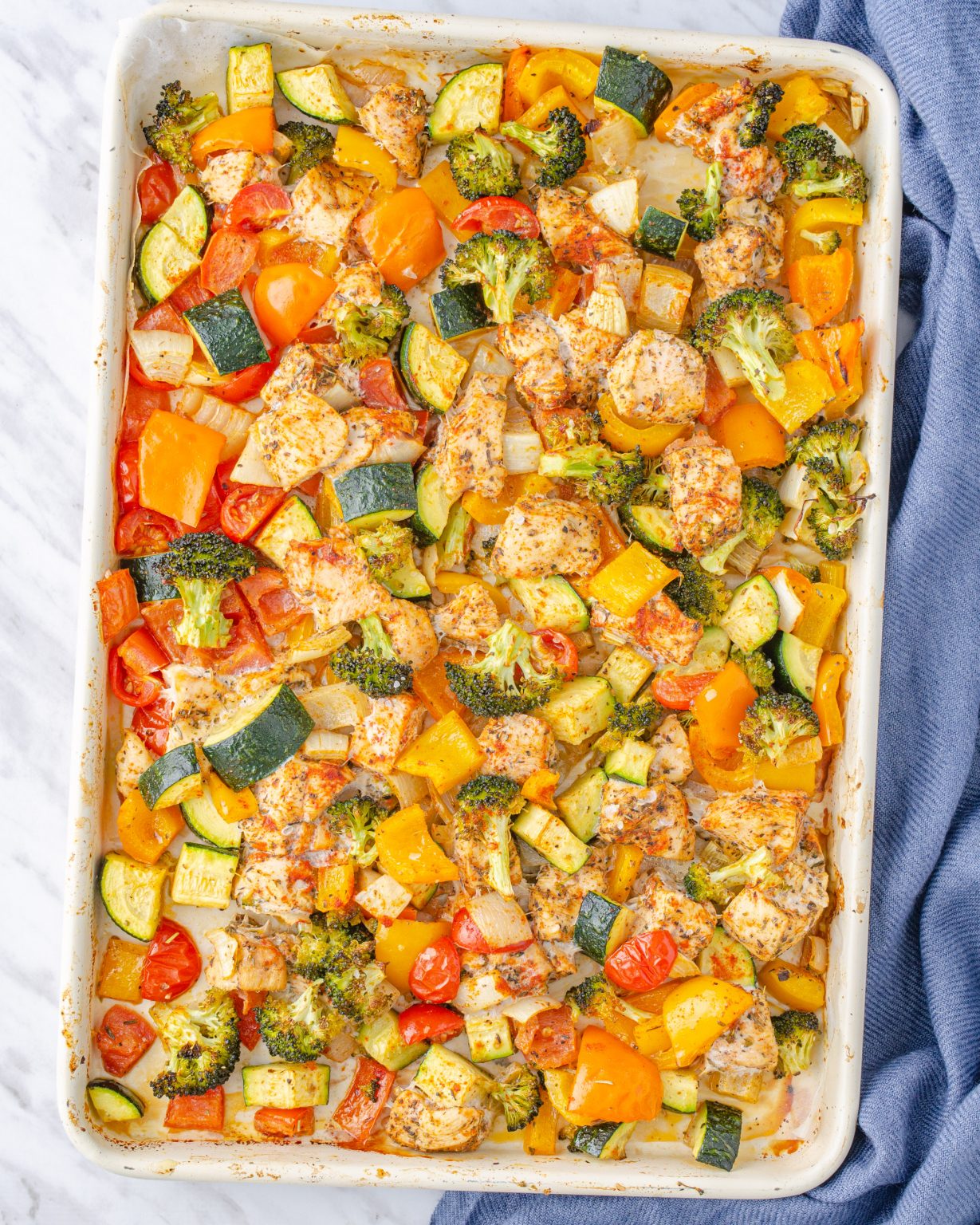 15 Minute Healthy Roasted Chicken and Veggies Sweet Pea's Kitchen