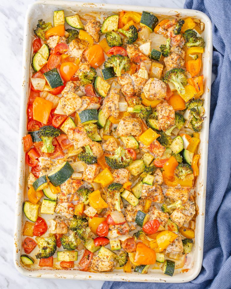 15 Minute Healthy Roasted Chicken and Veggies Sweet Pea's Kitchen