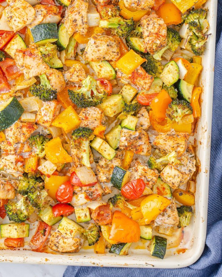 15 Minute Healthy Roasted Chicken and Veggies Sweet Pea's Kitchen