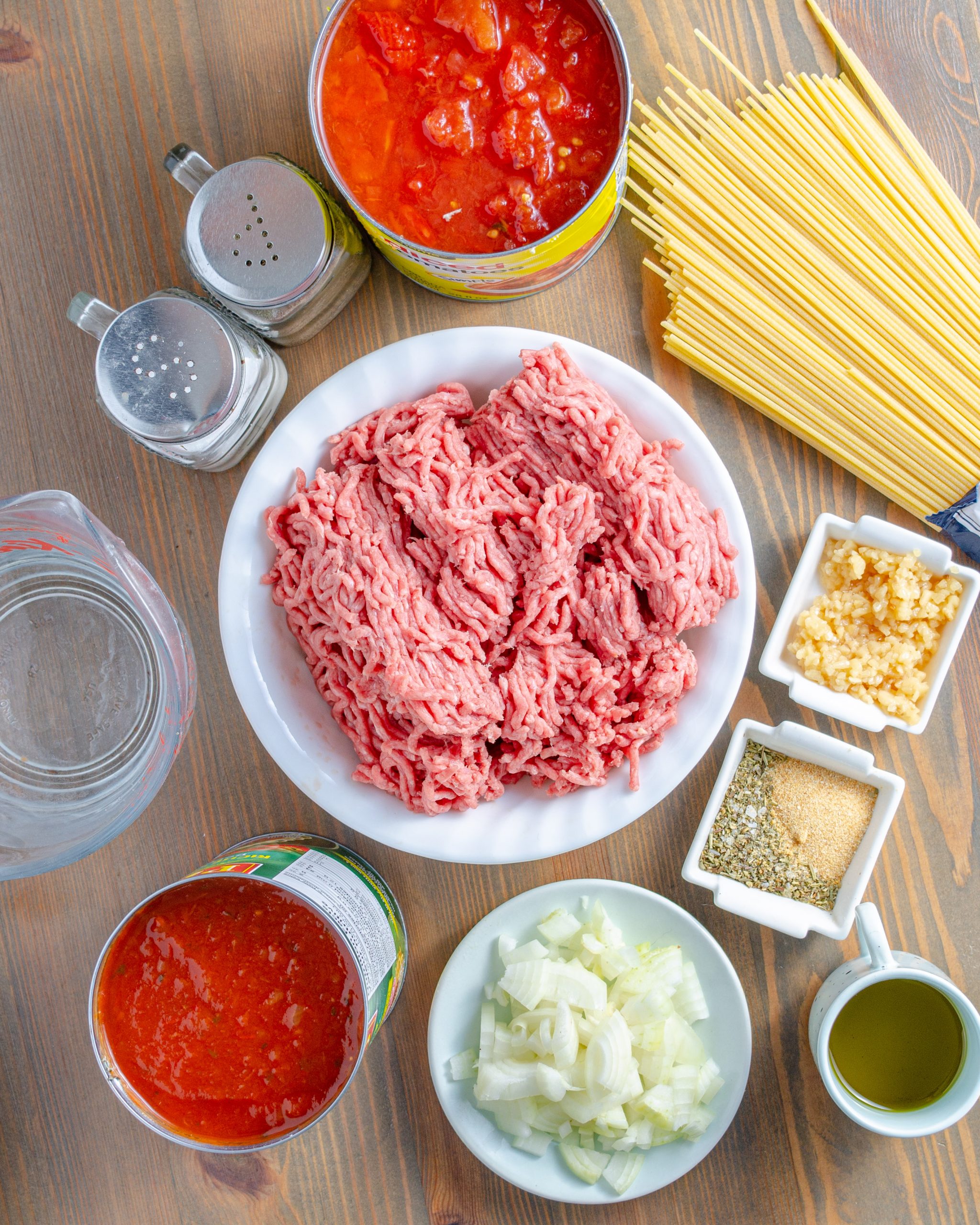 instant pot spaghetti and meatballs ingredients