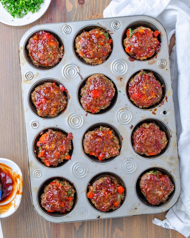 Mini Meatloaf Muffins - Sweet Pea's Kitchen