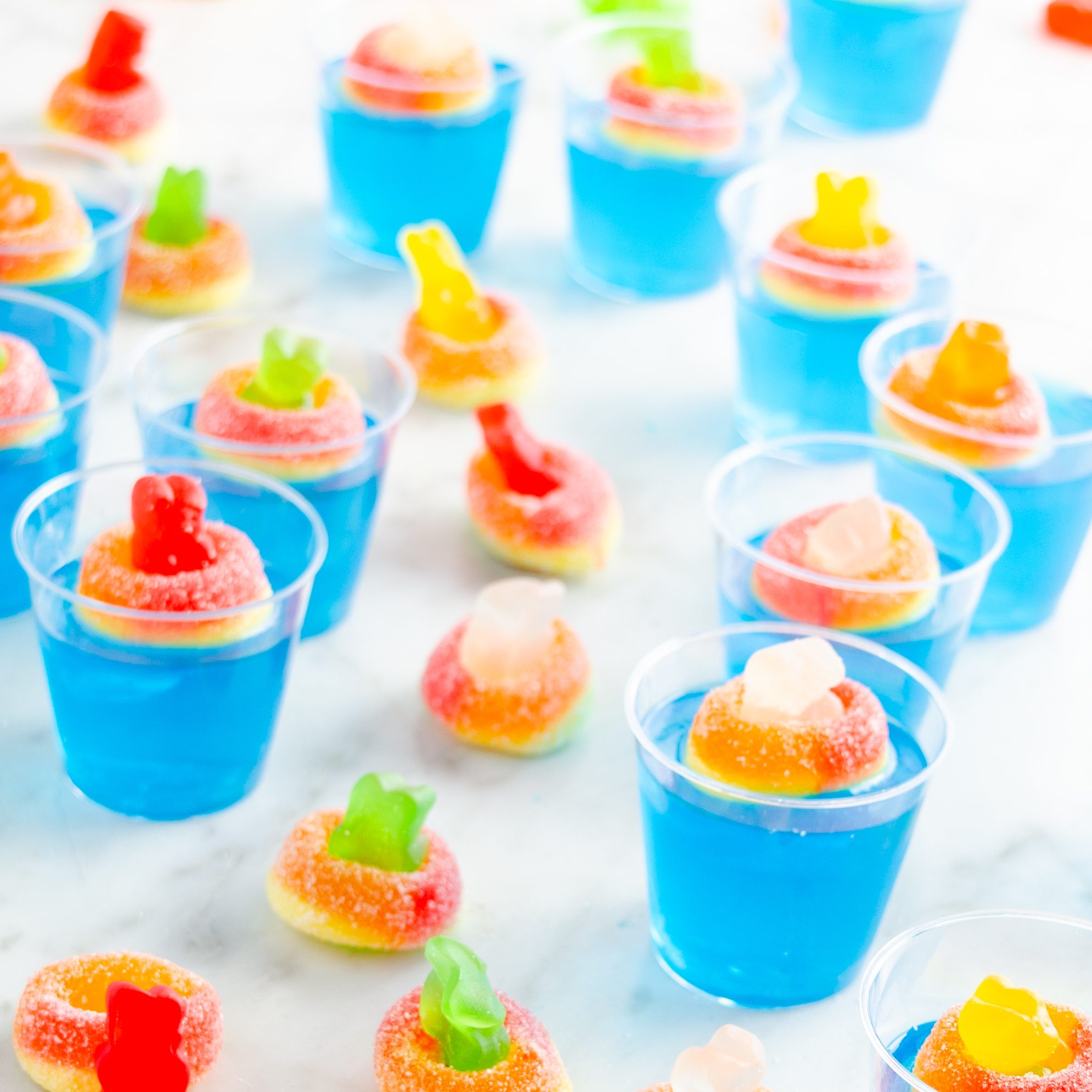 pool party jello shots, jello shots ideas, jello shots recipe