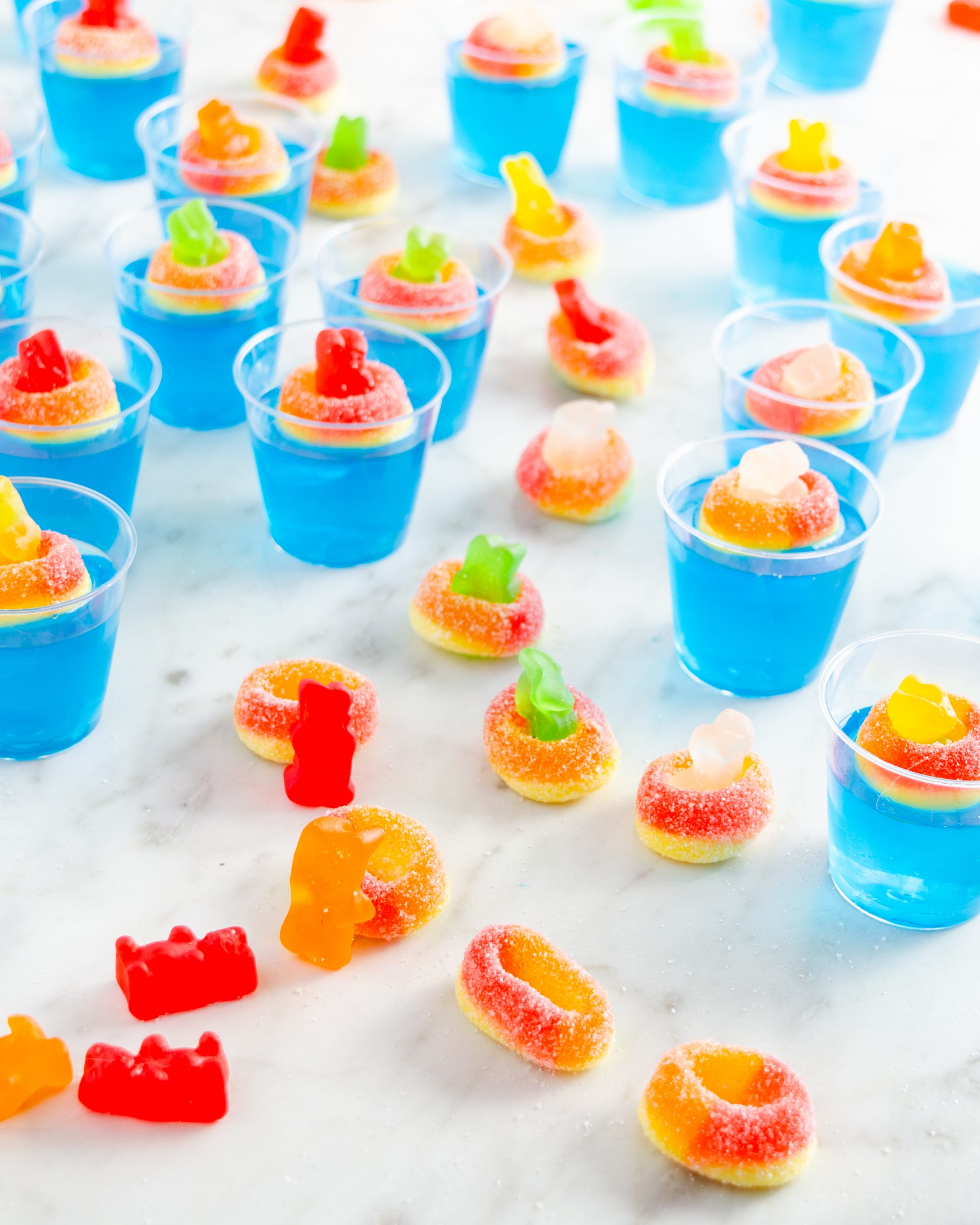 pool party jello shots, jello shots ideas, jello shots recipe
