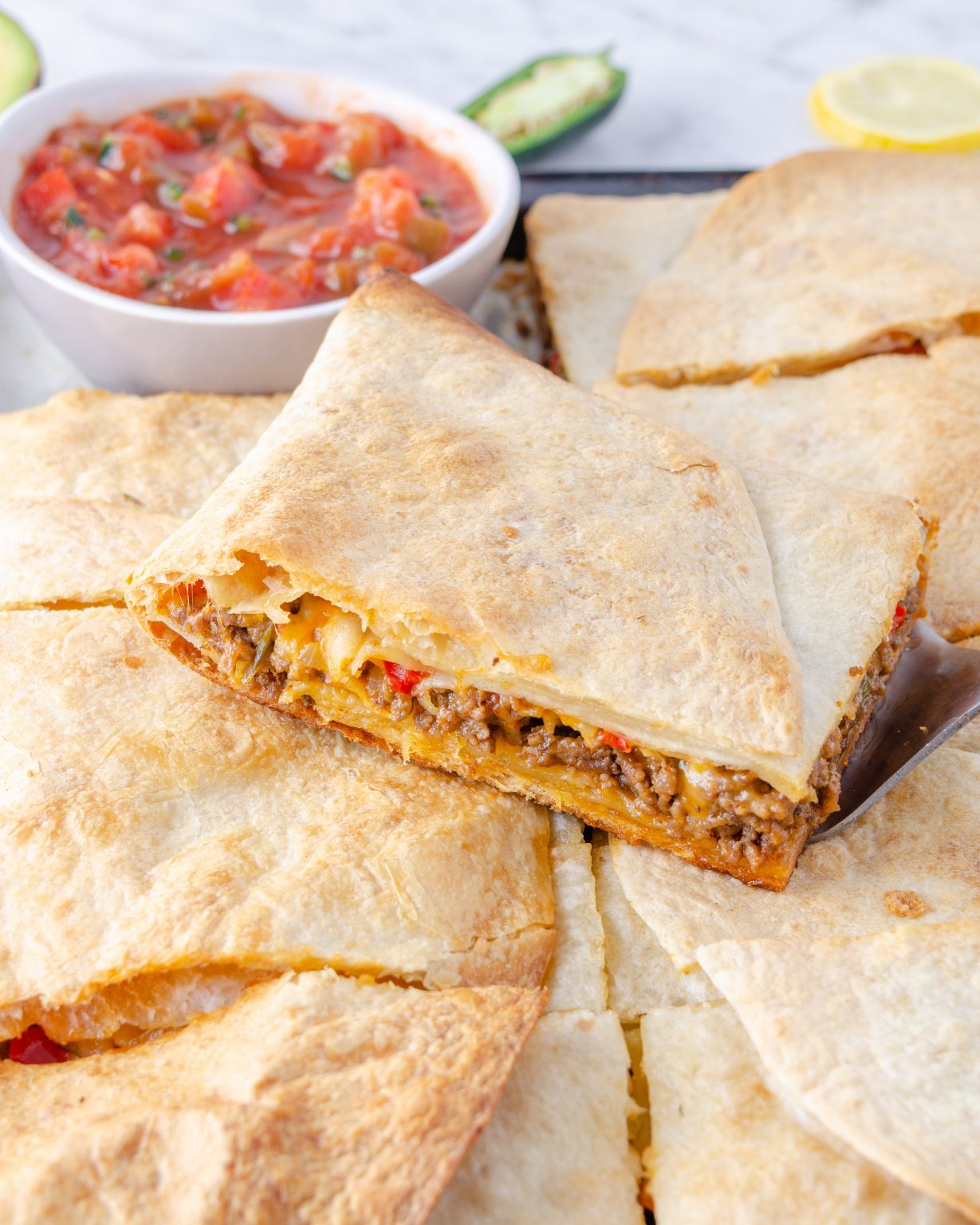 Sheet Pan Quesadillas Sweet Pea's Kitchen