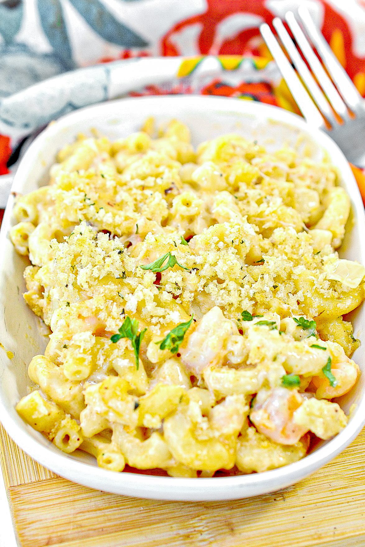 Seafood Mac and Cheese 