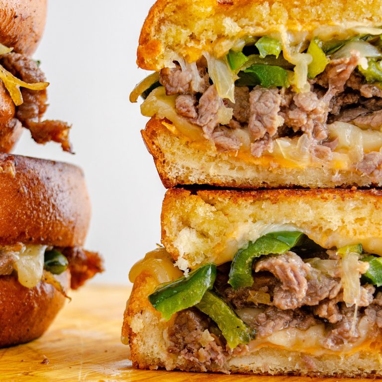 Steak and Cheese Garlic Toast Sweet Pea's Kitchen