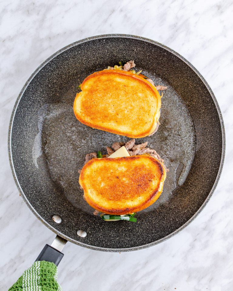 Steak and Cheese Garlic Toast Sweet Pea's Kitchen