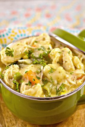 Slow Cooker Chicken And Dumplings - Sweet Pea's Kitchen