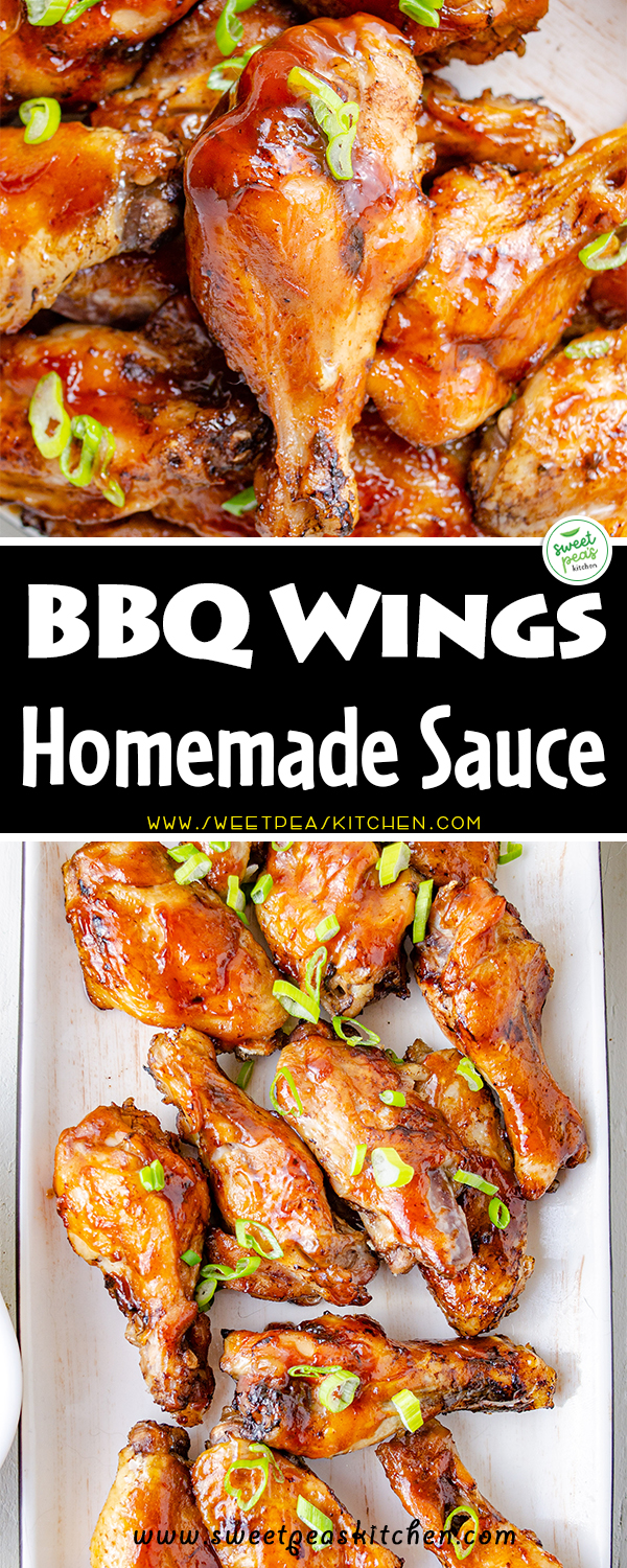 BBQ Wings Homemade Sauce on Pinterest