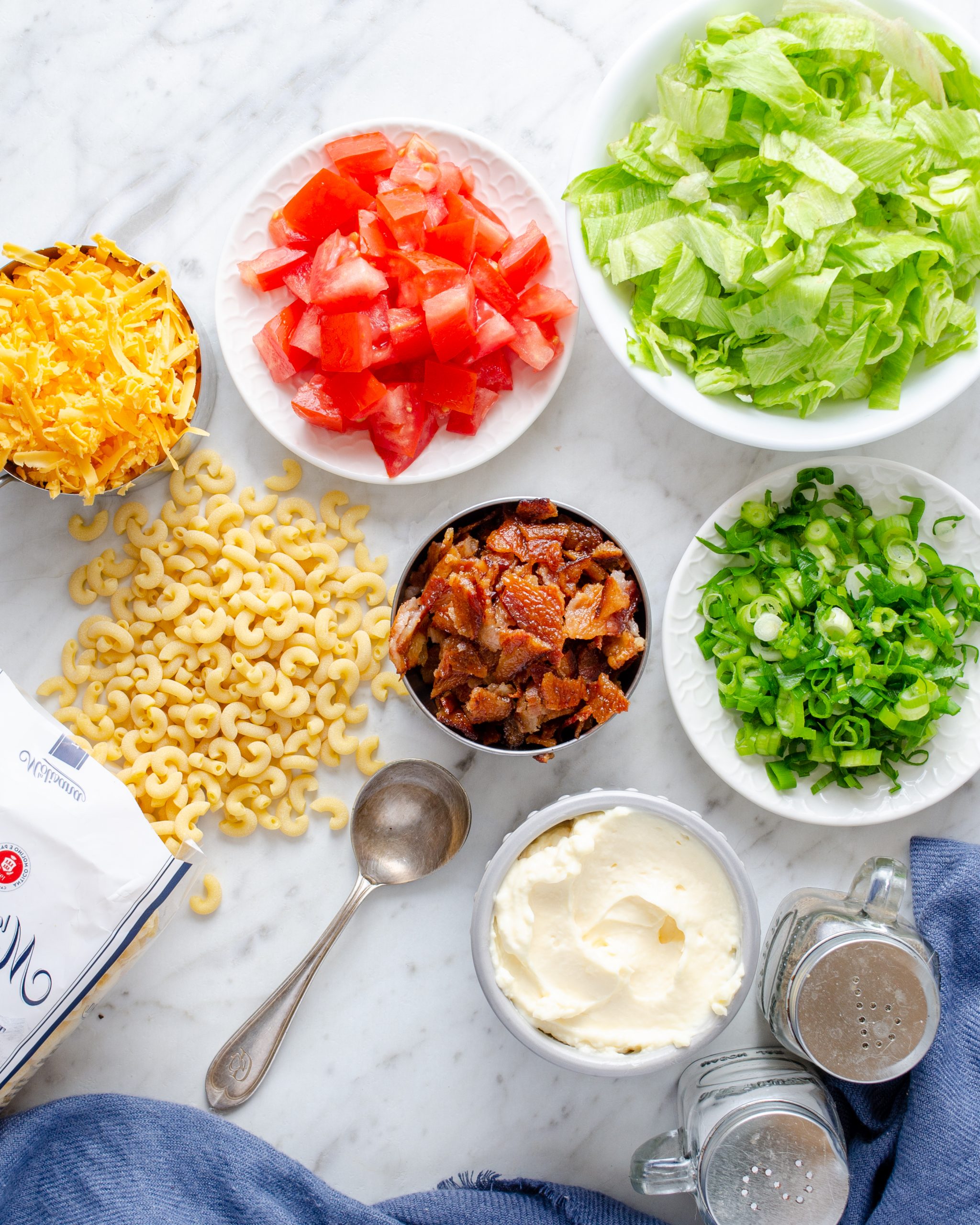 blt pasta salad ingredients