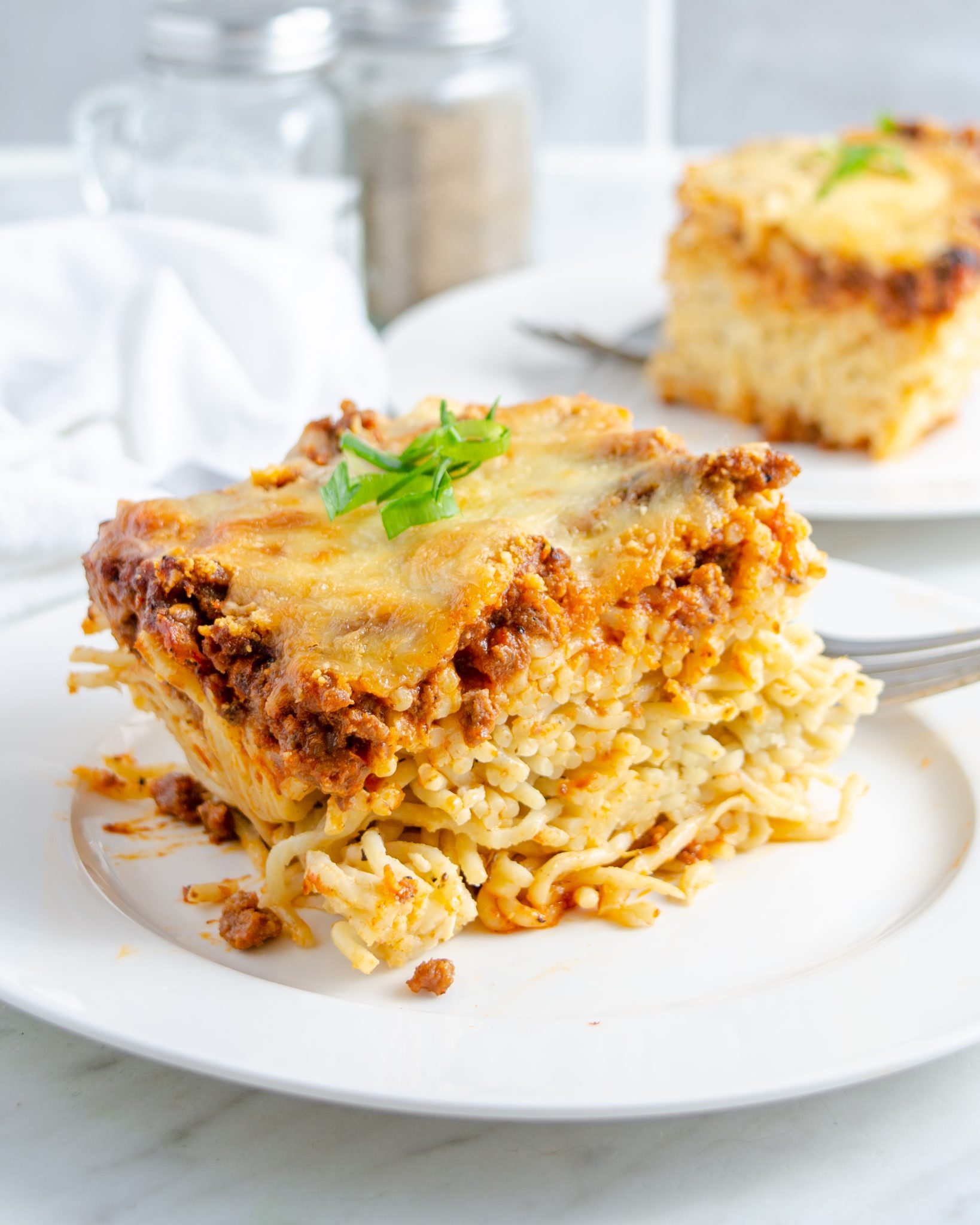 Spaghetti Casserole with Cream Cheese Sweet Pea's Kitchen