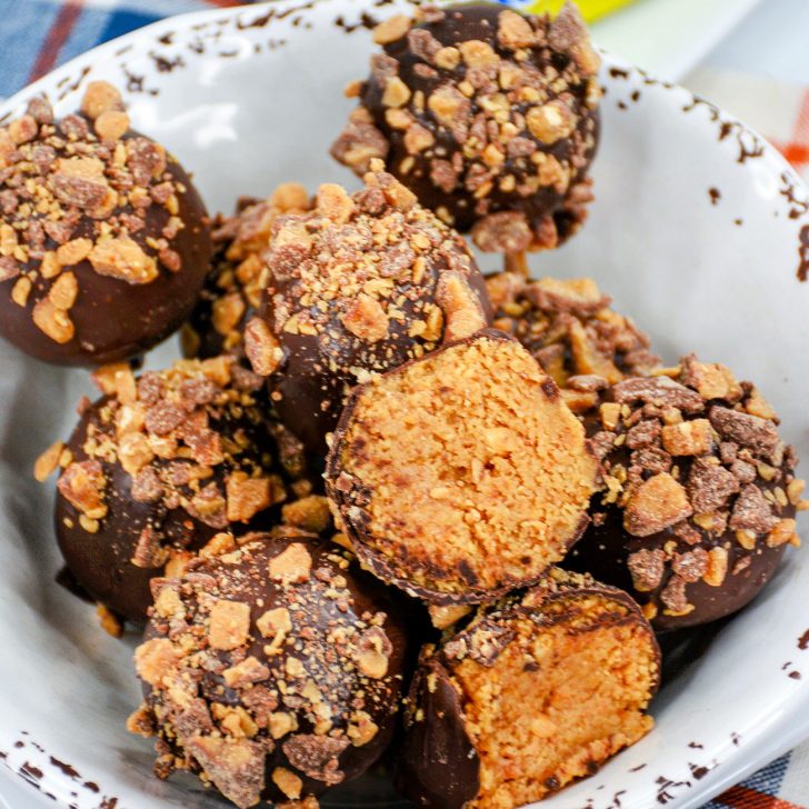 Recipe for butterfinger balls