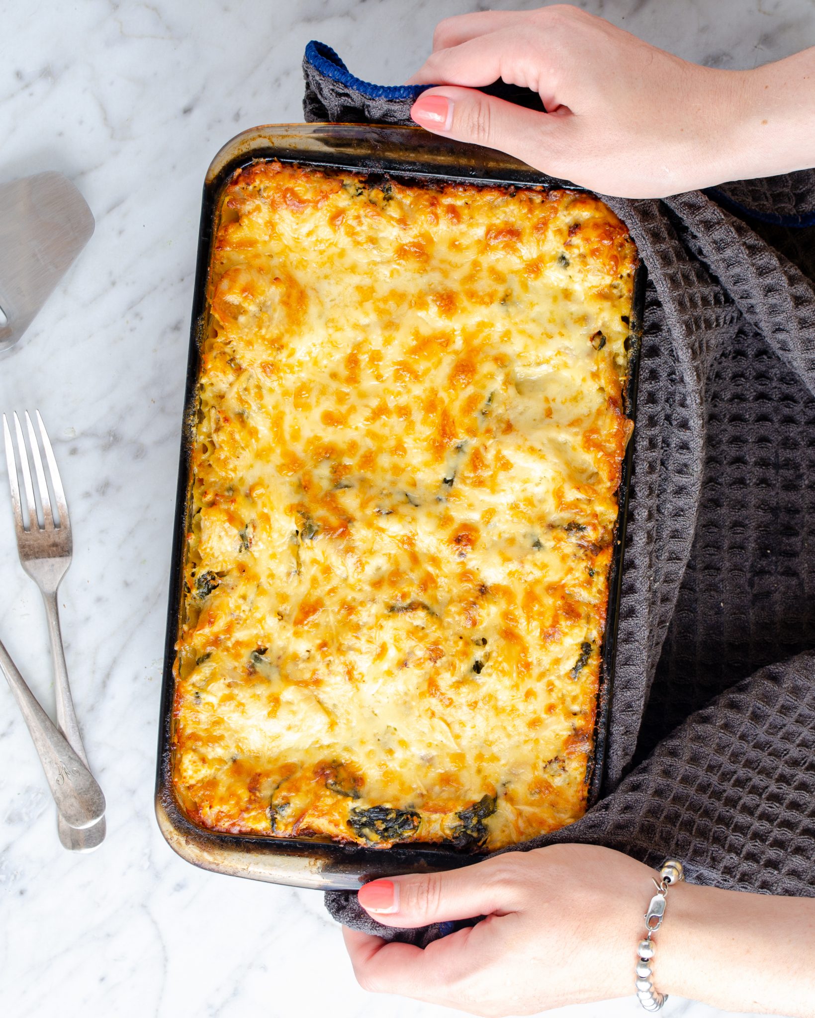 Chicken Alfredo Lasagna - Sweet Pea's Kitchen