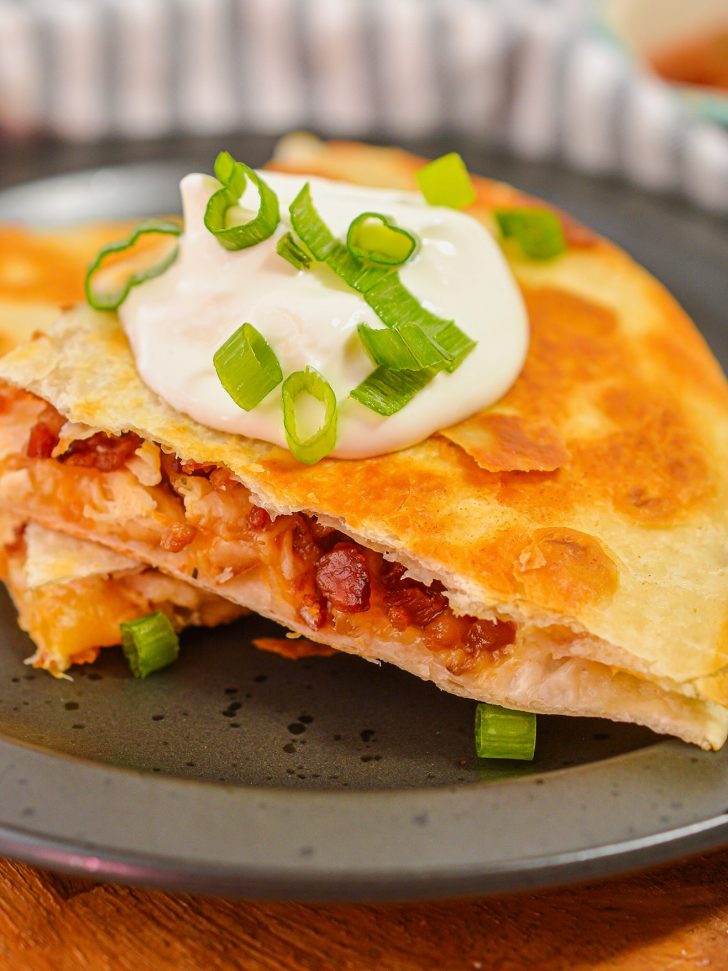 Chicken Bacon Ranch Quesadillas Sweet Pea's Kitchen