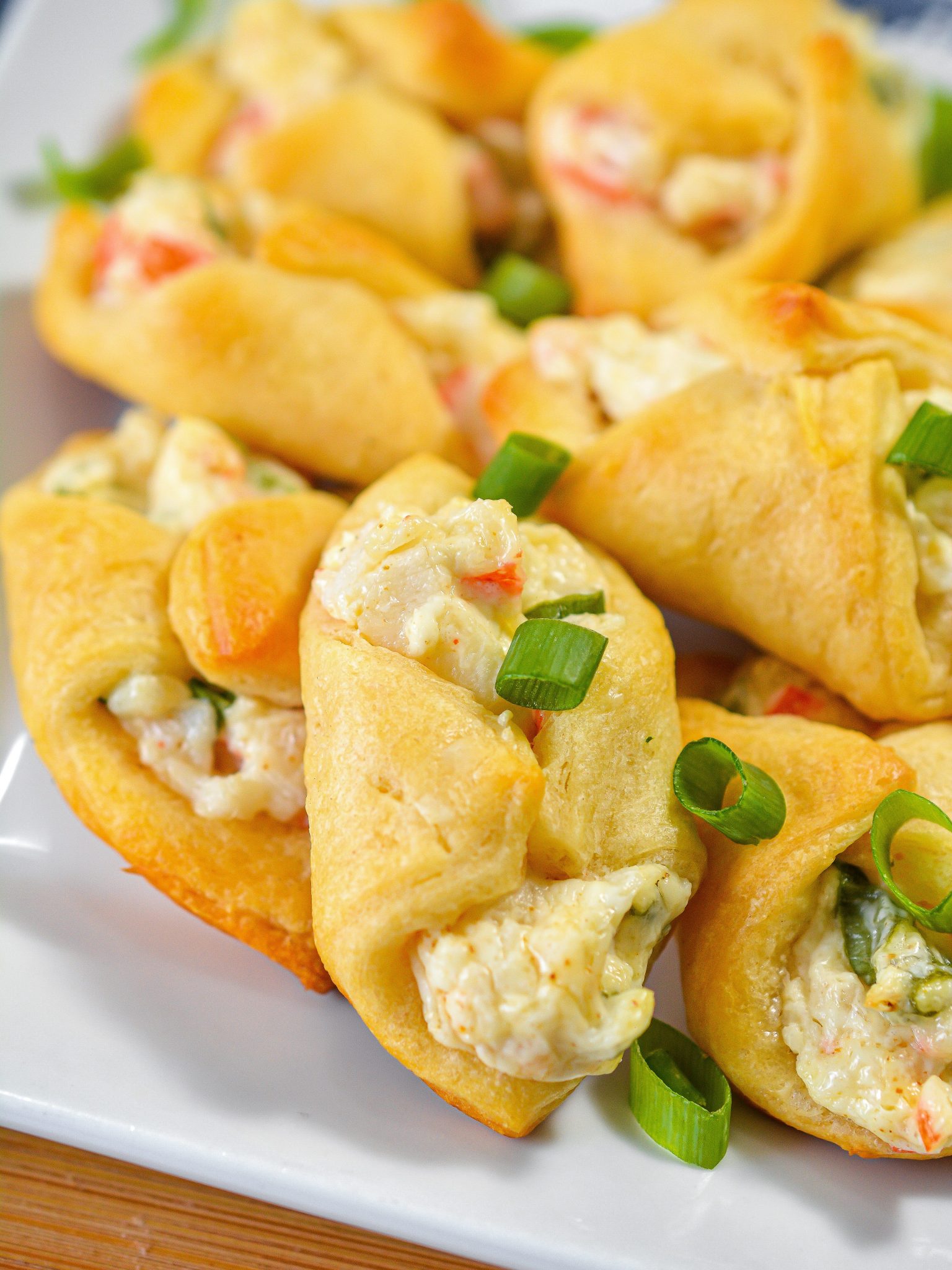 Crab and Cream Cheese Filled Crescent Rolls Sweet Pea's Kitchen