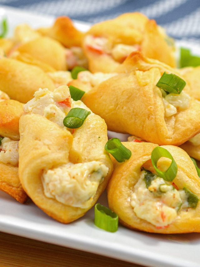 Crab and Cream Cheese Filled Crescent Rolls Sweet Pea's Kitchen