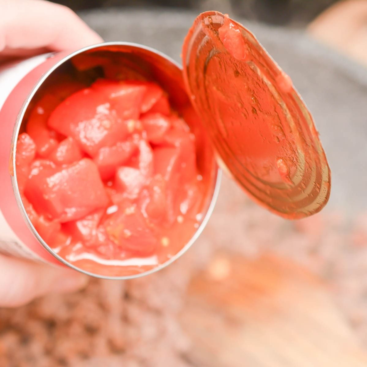 add 1 can of diced Italian-style tomatoes.