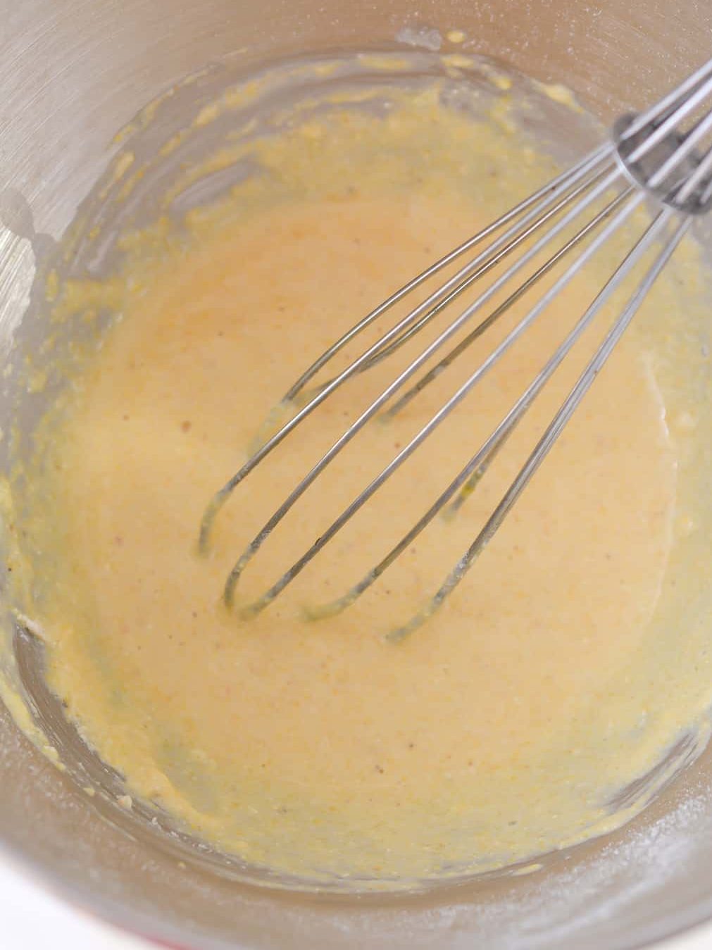 Whisk the ingredients together to combine well.