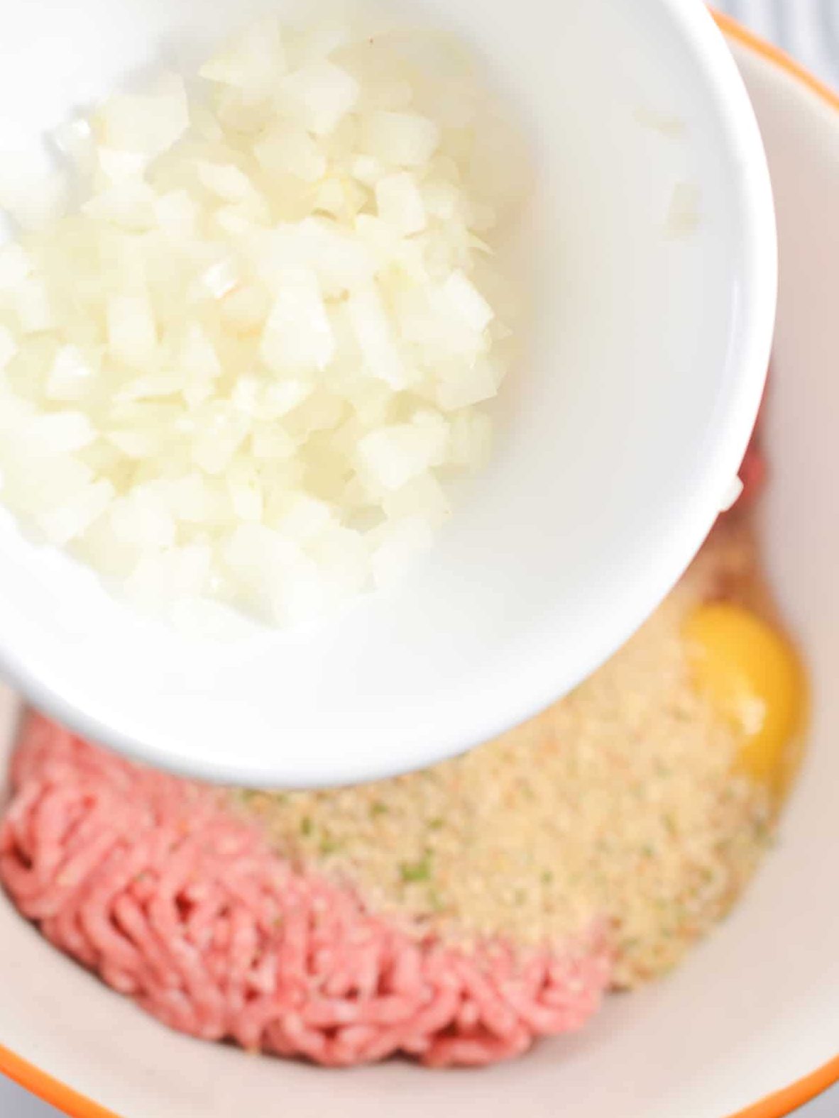 add ½ onion chopped fine.