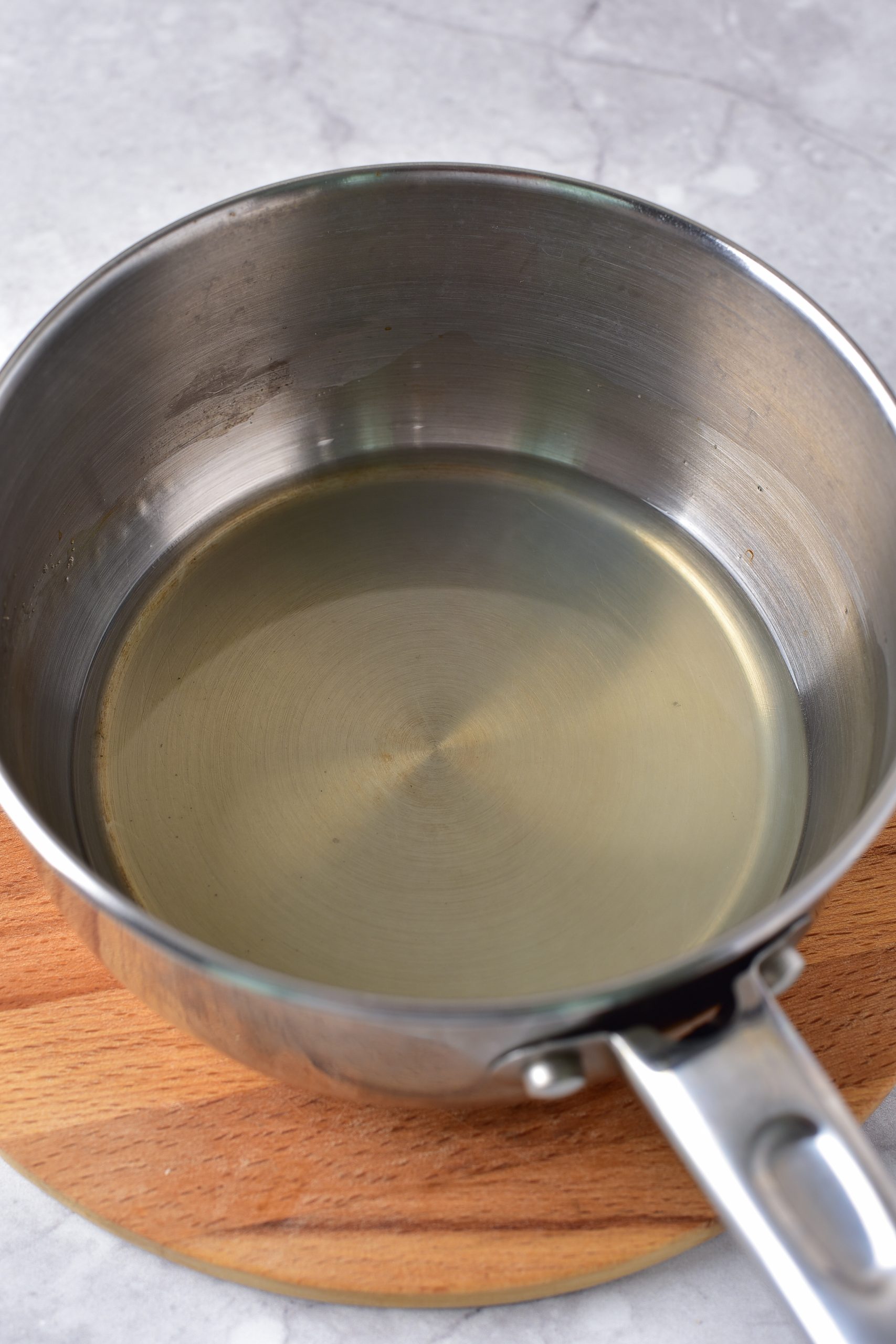 Add the syrup ingredients to a pot over medium heat, and stir for 3 minutes. 