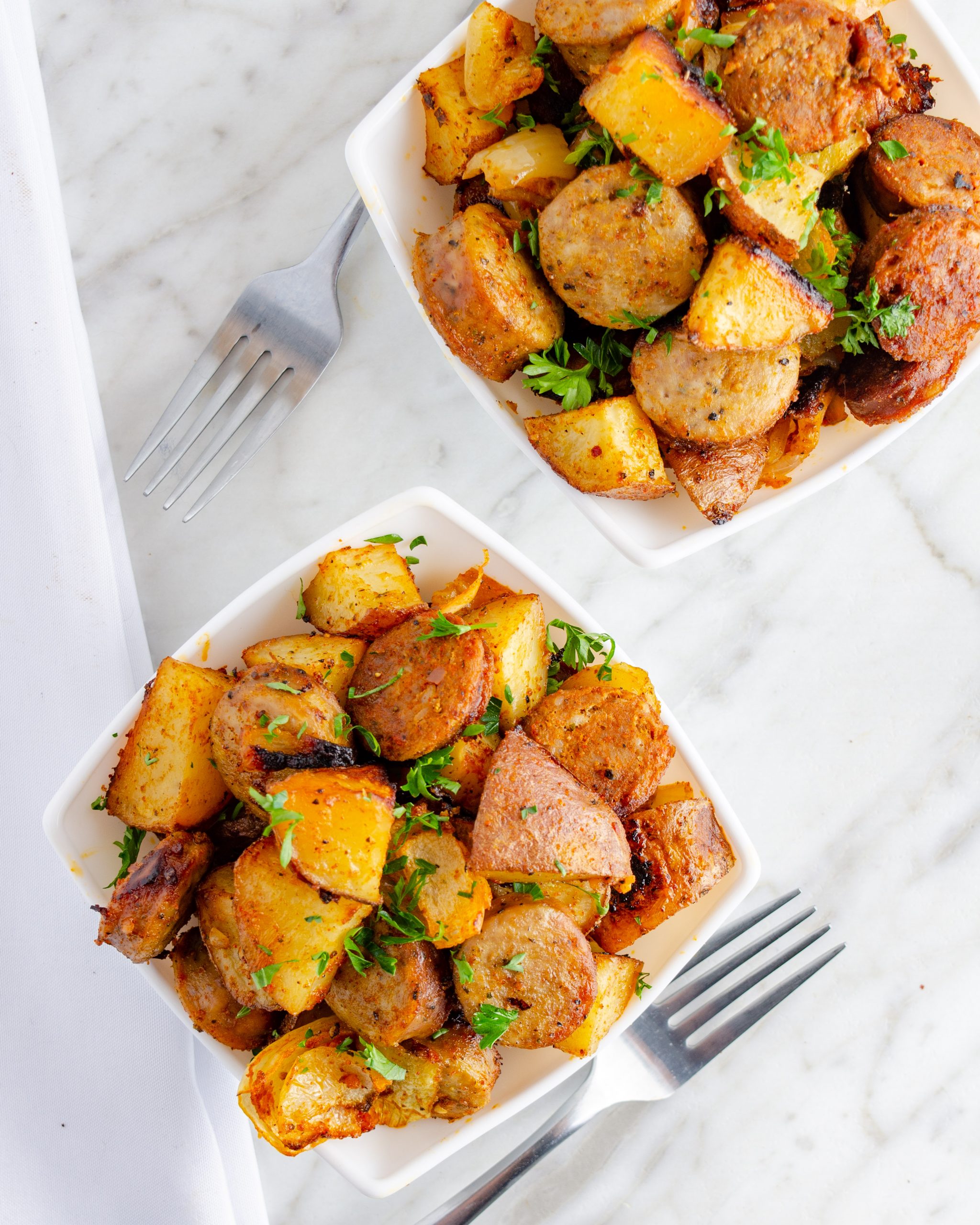 Fried Potatoes Onions and Smoke Polish Sausage, Fried Potatoes Onions and Smoke Polish Sausage recipe