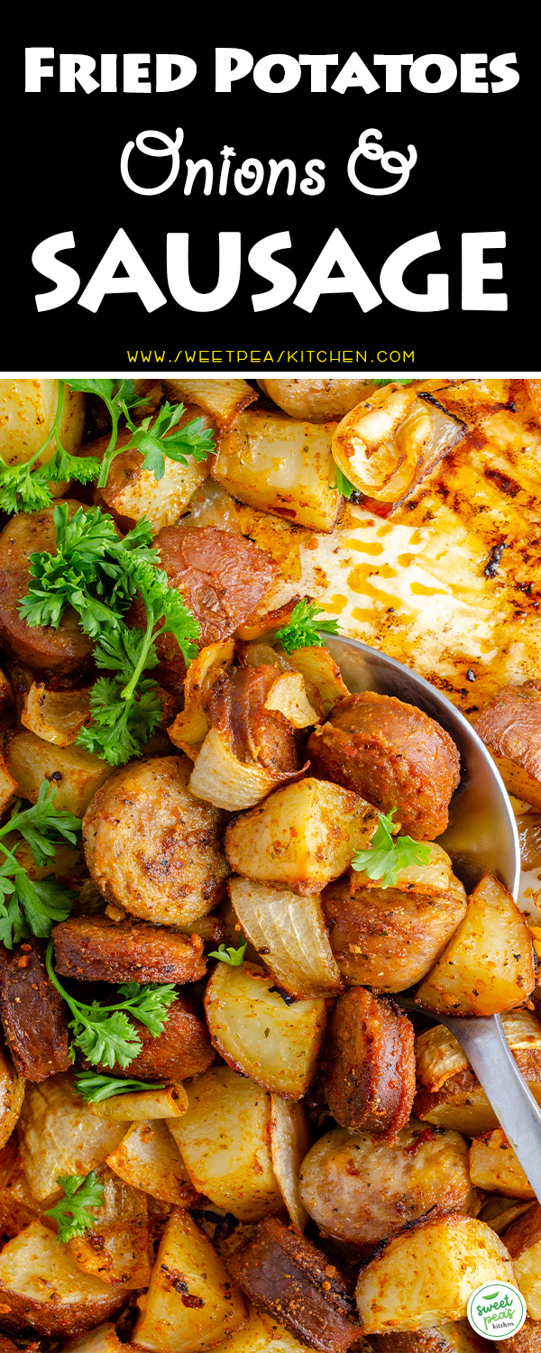 Fried Potatoes Onions and Smoke Polish Sausage on Pinterest