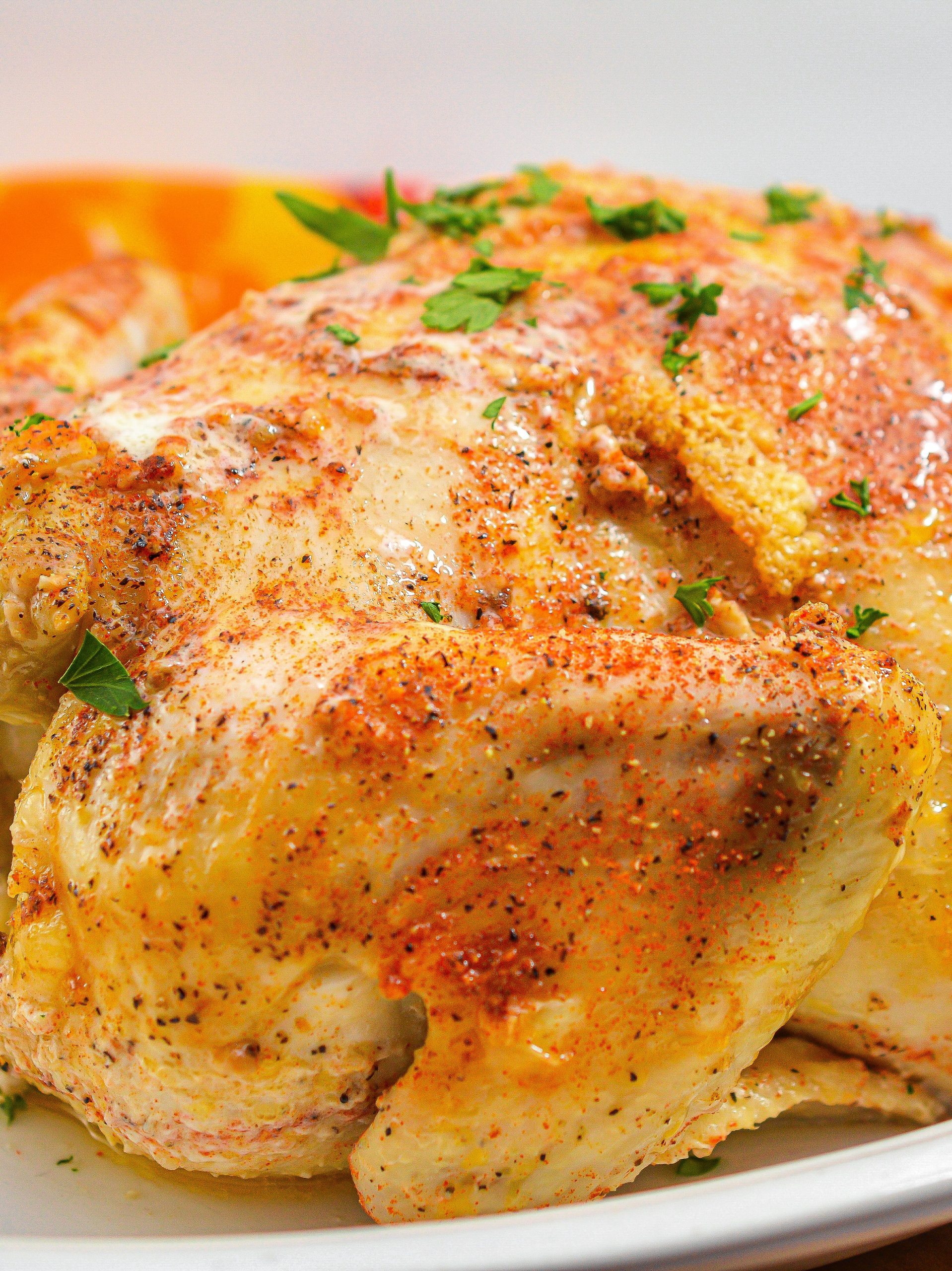 Garlic Roasted Chicken in a Crockpot, Garlic Roasted Chicken in a Crockpot recipe, Roasted Chicken in a Crockpot