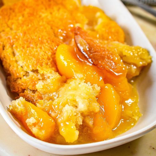 Georgia Peach Cobbler - Sweet Pea's Kitchen