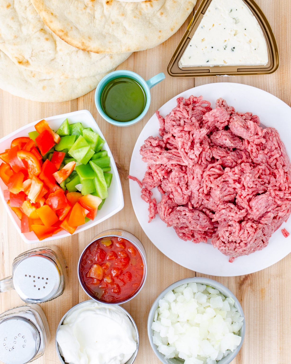 Hamburger Pepper and Onion Gyros Sweet Pea's Kitchen