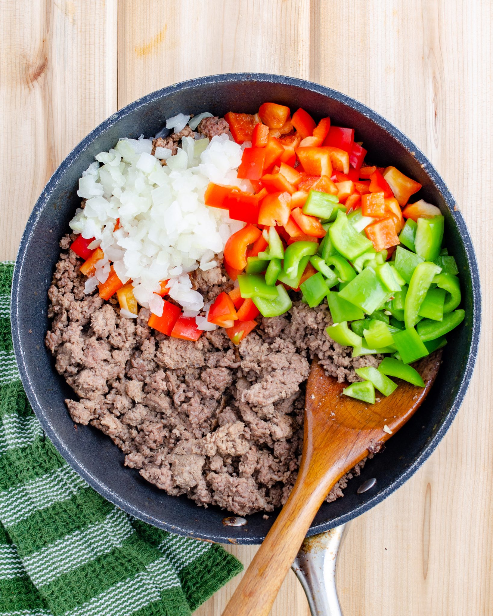 Hamburger Pepper and Onion Gyros Sweet Pea's Kitchen
