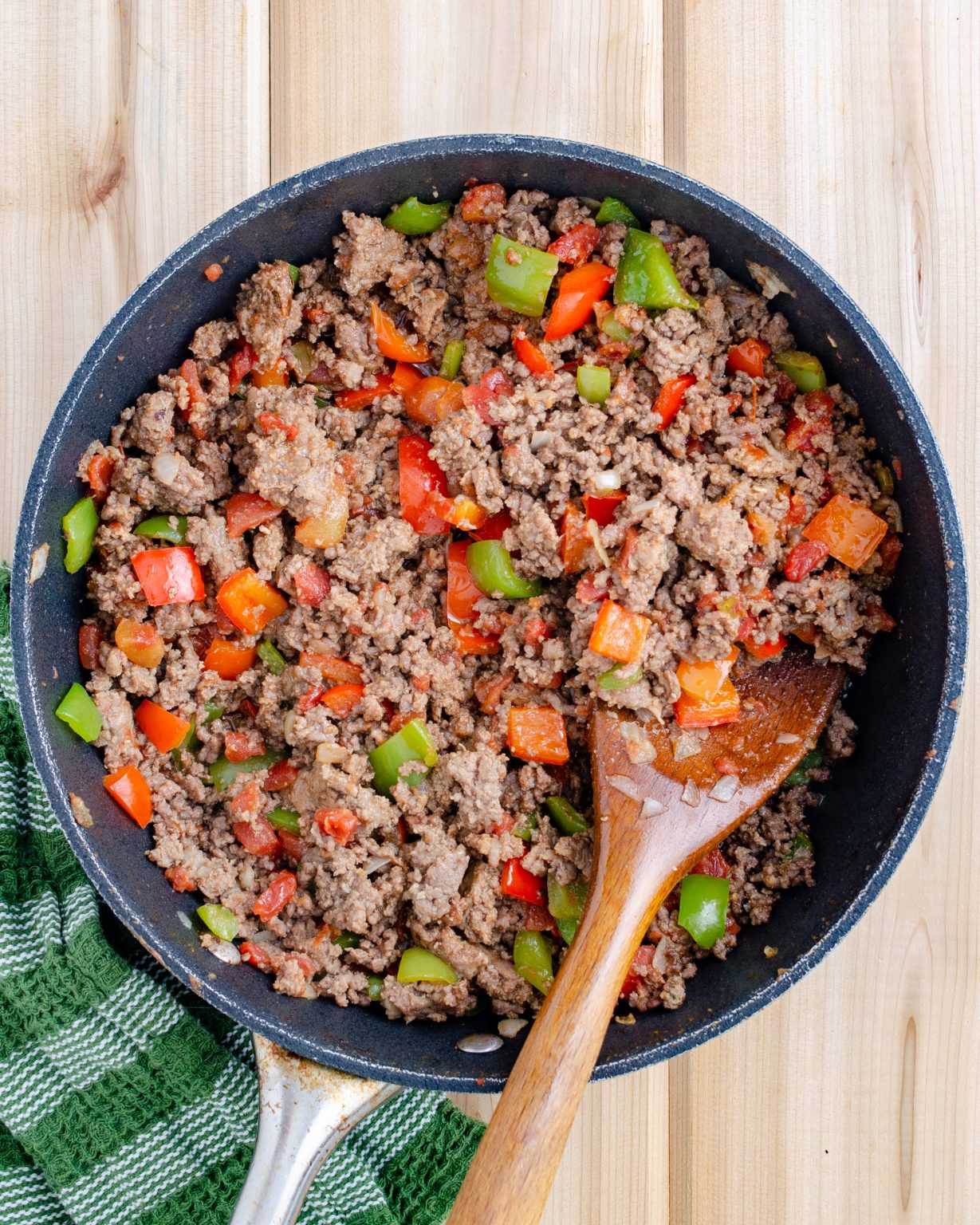 Hamburger Pepper and Onion Gyros Sweet Pea's Kitchen