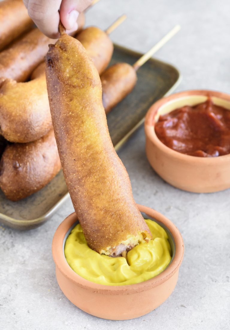 Homemade Corn Dogs - Sweet Pea's Kitchen