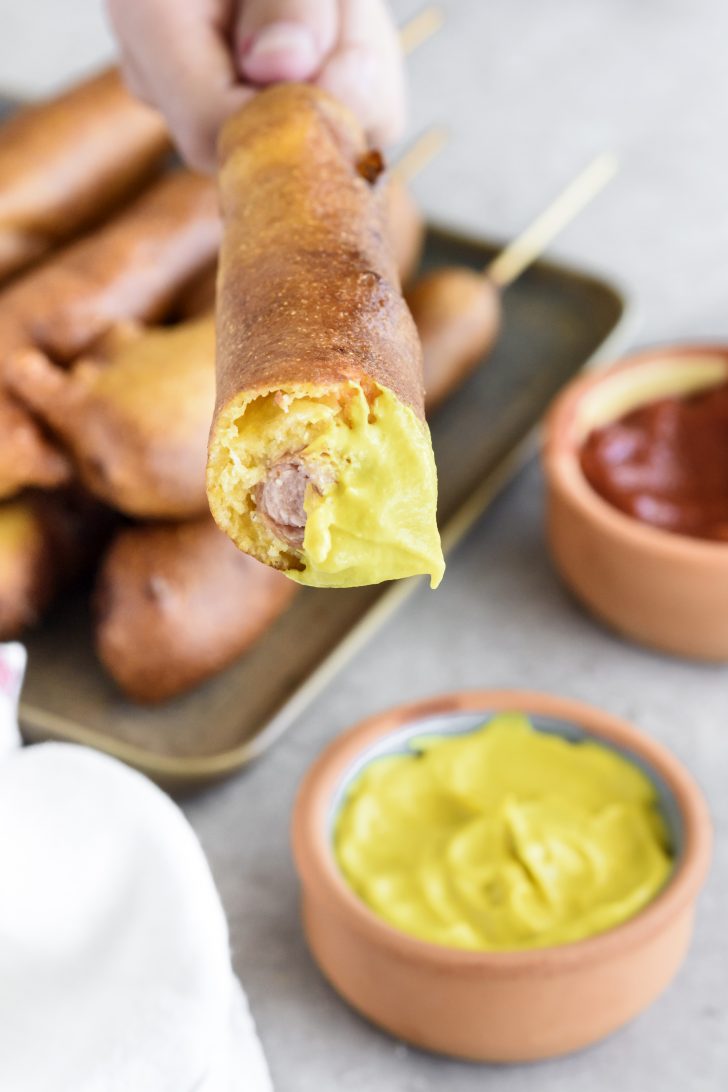 Homemade Corn Dogs - Sweet Pea's Kitchen