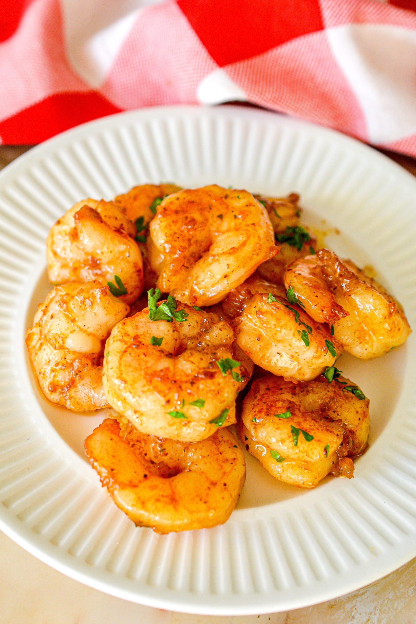 Honey Butter Old Bay Shrimp - Sweet Pea's Kitchen