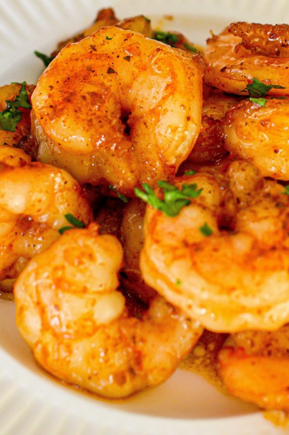 Honey Butter Old Bay Shrimp - Sweet Pea's Kitchen