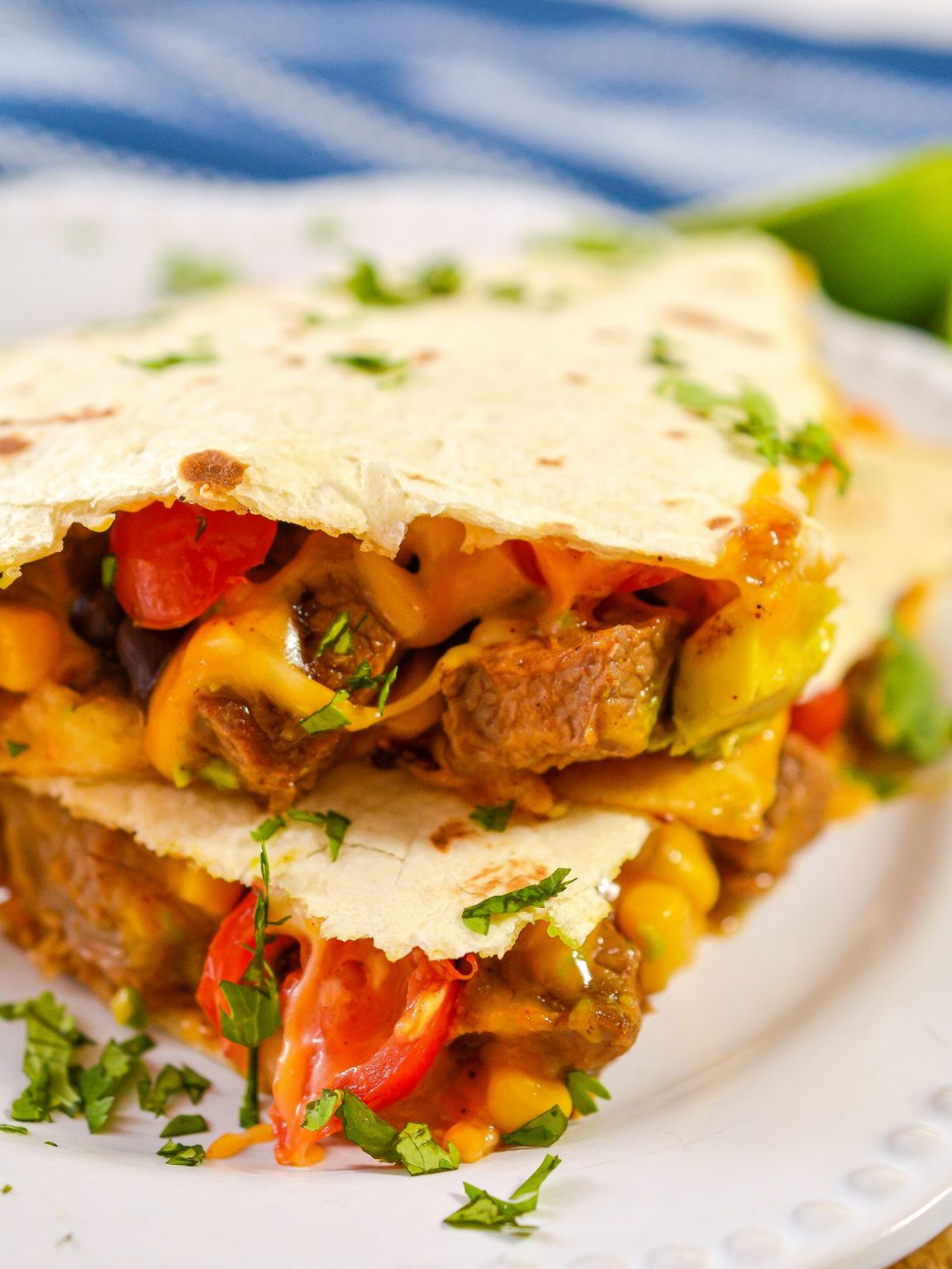 Loaded Steak Quesadillas Sweet Pea's Kitchen
