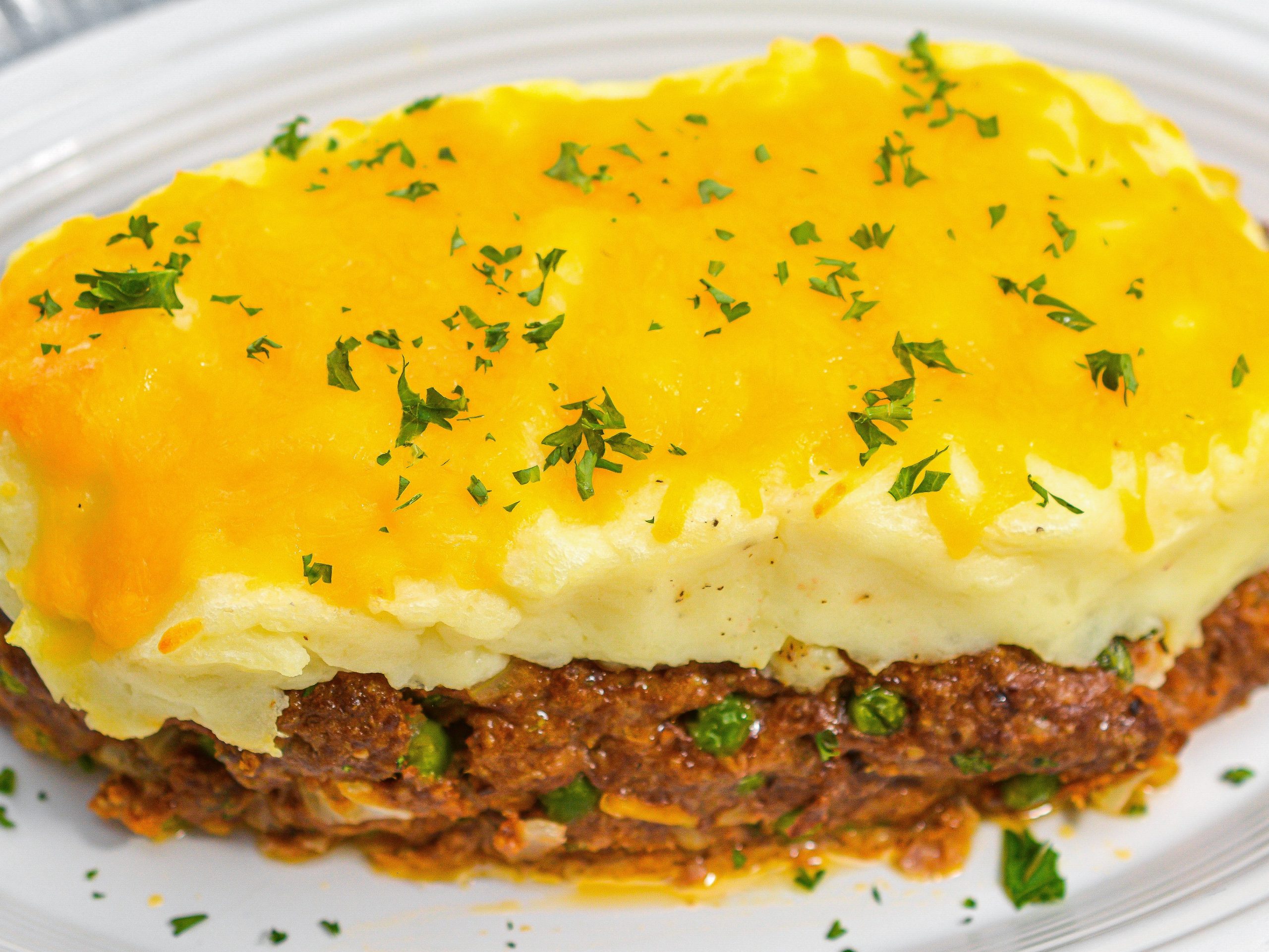Meatloaf with Mashed Potatoes and Cheese Sweet Pea's Kitchen