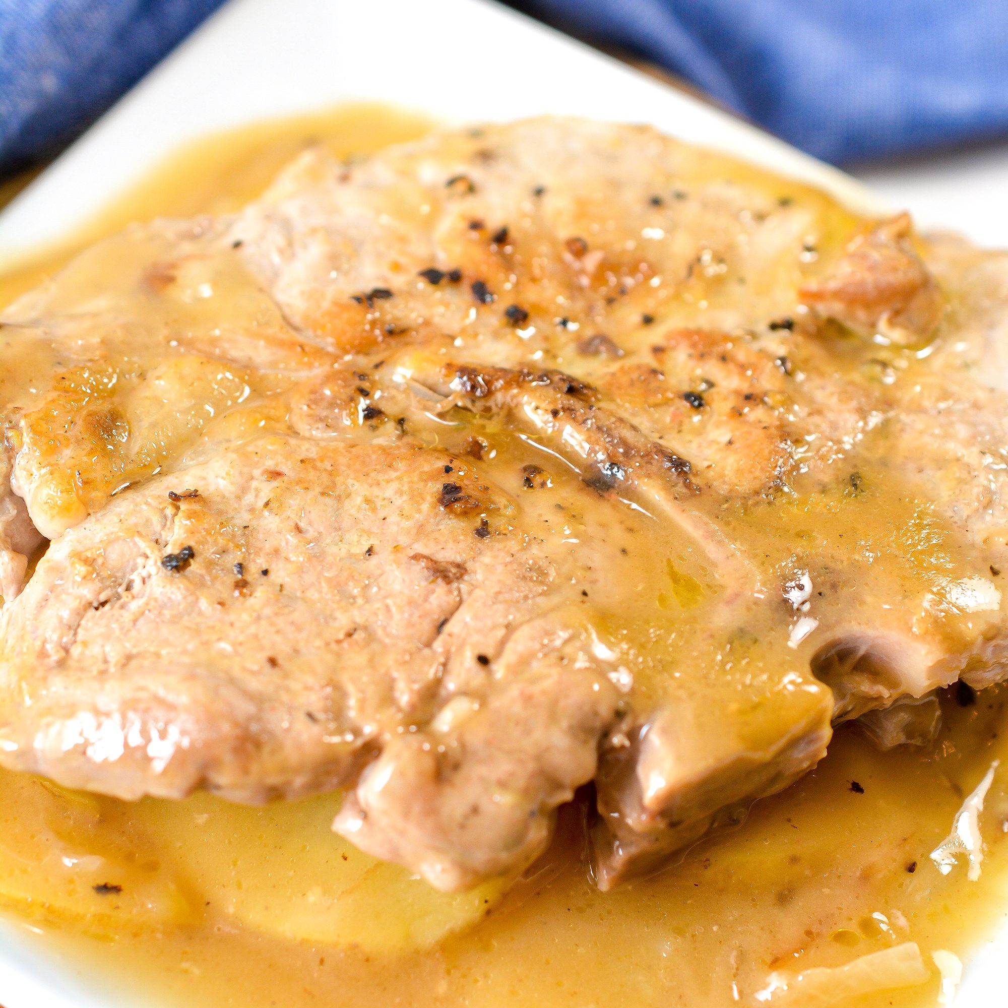 pork chop casserole, pork chop and potato casserole, old-fashioned pork chop casserole
