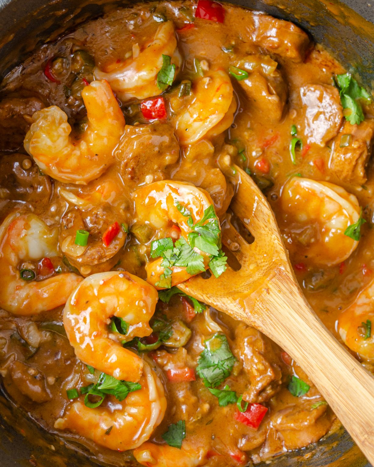 Sausage and Shrimp Gumbo Sweet Pea's Kitchen