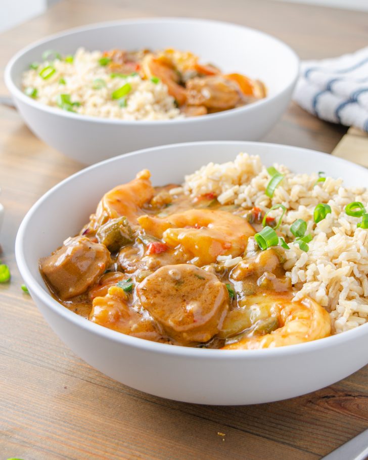 Sausage and Shrimp Gumbo Sweet Pea's Kitchen