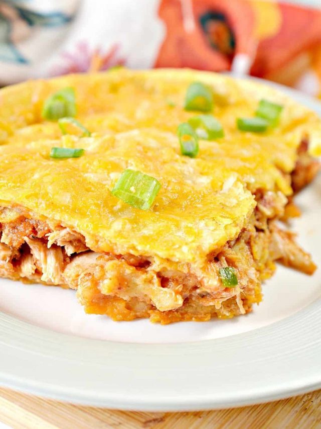 Salsa Chicken and Rice Casserole - Sweet Pea's Kitchen