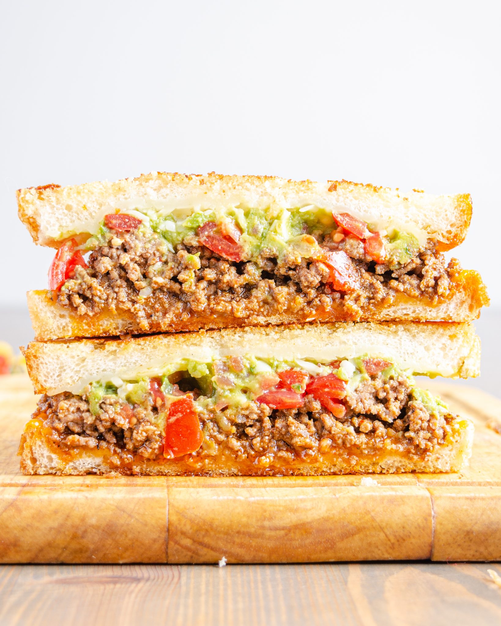 Taco Grilled Cheese Sandwich - Sweet Pea's Kitchen