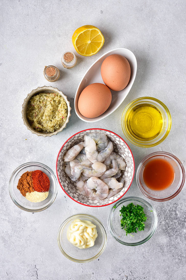 cajun shrimp deviled eggs ingredients
