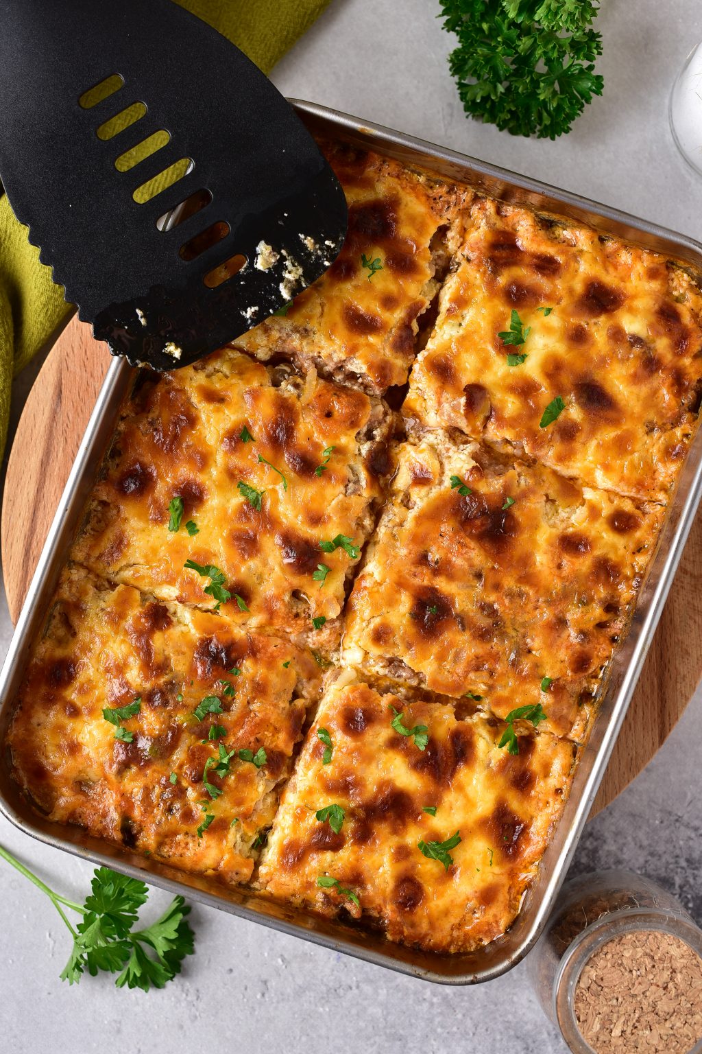 Cheesy Ground Beef Rice Casserole - Sweet Pea's Kitchen