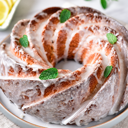 Lemon Cream Cheese Pound Cake-image