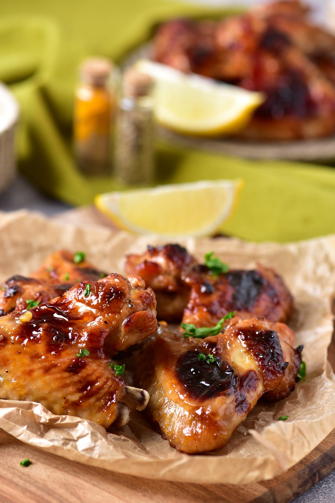 Spicy Garlicky Honey Lemon Pepper Wings Sweet Pea's Kitchen