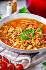 Vegetable Beef Noodle Soup - Sweet Pea's Kitchen